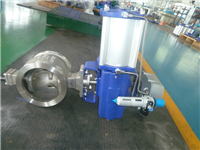 氣動調節(jié)對夾式V型球閥VQ677H-16P